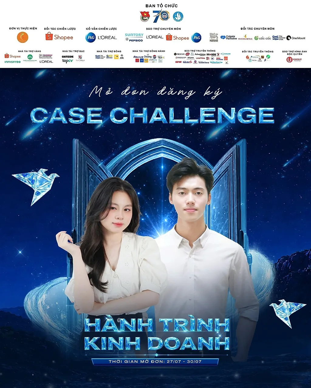 Khởi động mùa thứ 14 Cuộc thi Hành trình Kinh doanh 2026: Chính thức mở đơn "Case Challenge"
