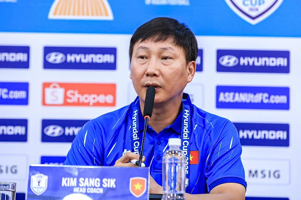 HLV Kim Sang Sik: 'Đội tuyển Việt Nam quyết tâm nối dài mạch bất bại tại Mỹ Đình'