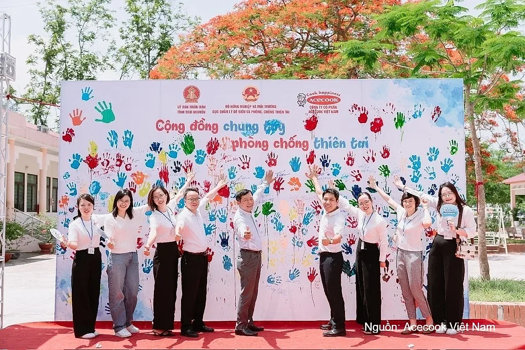 Acecook Việt Nam chung tay xây dựng cộng đồng chủ động trước thiên tai