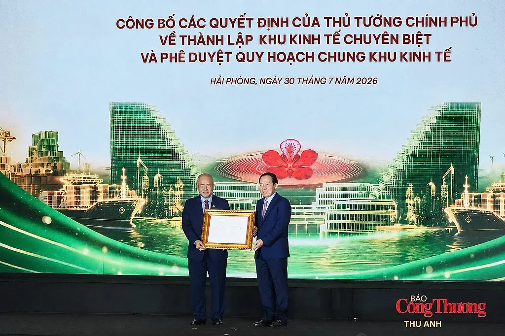 Hải Phòng: Công bố các quyết định của Thủ tướng về khu kinh tế