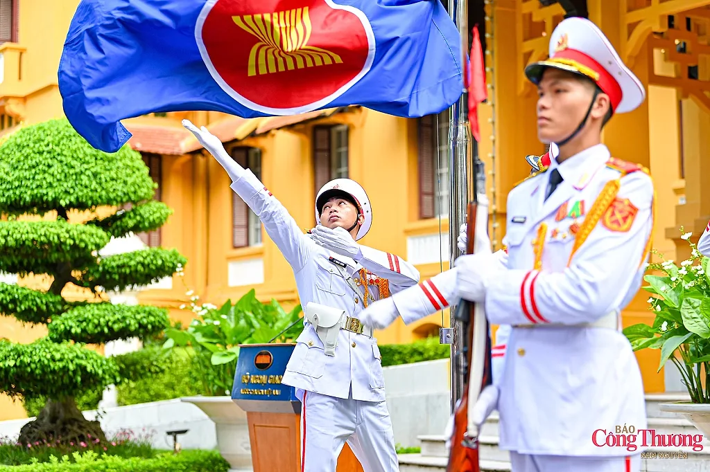Lễ Thượng cờ kỷ niệm 59 năm Ngày thành lập ASEAN — Bộ Ngoại giao
