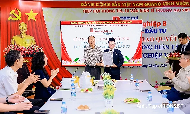 Nhà báo Đào Bình giữ chức Tổng Biên tập Tạp chí Doanh nghiệp và Đầu tư