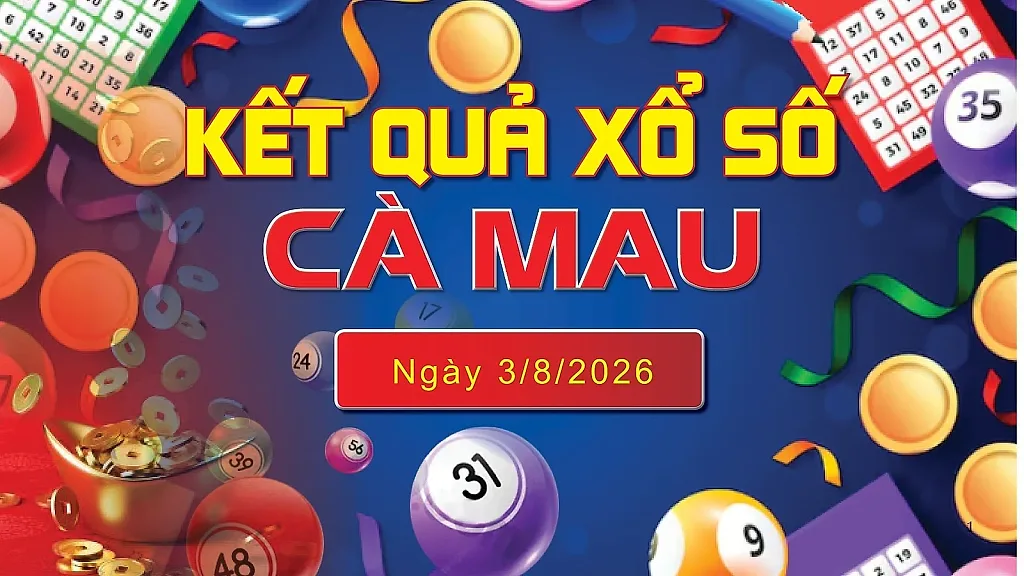 XSCM 3/8, trực tiếp kết quả xổ số Cà Mau hôm nay 3/8/2026 — Báo Công Thương