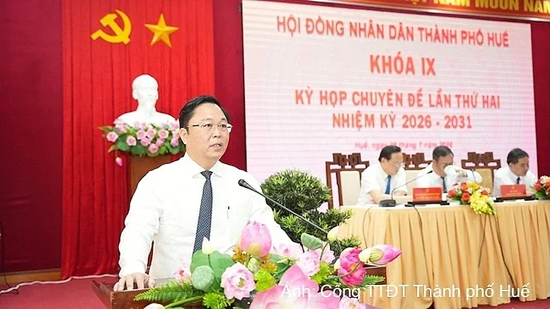Ông Lê Trí Thanh được phê chuẩn giữ chức Chủ tịch UBND thành phố Huế