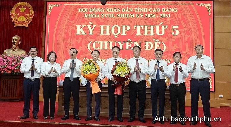 Ông Lương Tuấn Hùng giữ chức Phó Chủ tịch UBND tỉnh Cao Bằng