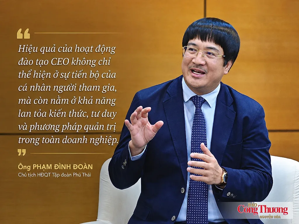 Doanh nhân Phạm Đình Đoàn: Đào tạo 10.000 CEO cần sát nhu cầu doanh nghiệp