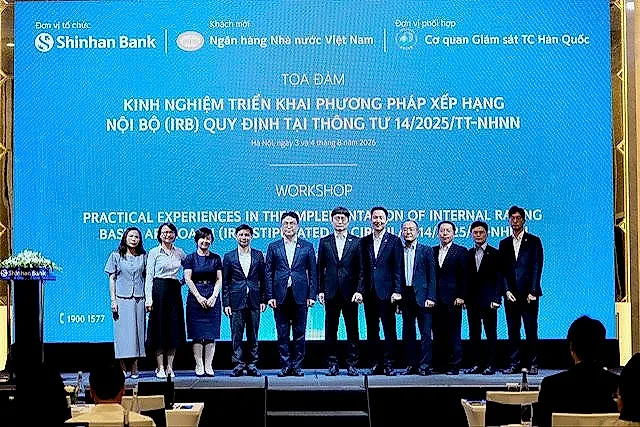 Ngân hàng Shinhan Việt Nam tổ chức tọa đàm chia sẻ kinh nghiệm triển khai phương pháp xếp hạng nội bộ IRB