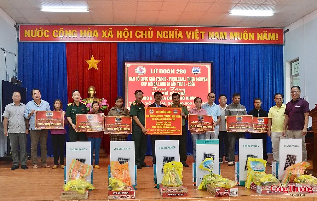 Gia Lai: Hỗ trợ xây 7 căn nhà tình nghĩa cho hộ khó khăn ở Kon Gang