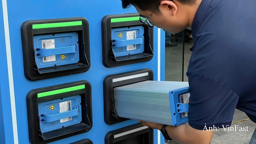 Xe máy điện VinFast mở rộng hành trình nhờ khả năng đổi pin thuận tiện