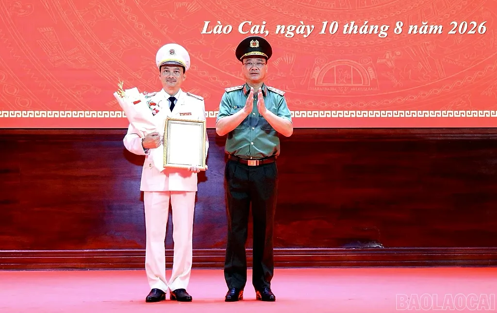 Đại tá Trịnh Khắc Cường giữ chức Giám đốc Công an tỉnh Lào Cai