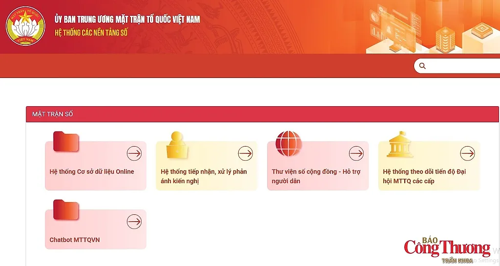 Nền tảng 'Mặt trận số' nâng cao chất lượng giám sát, phản biện xã hội