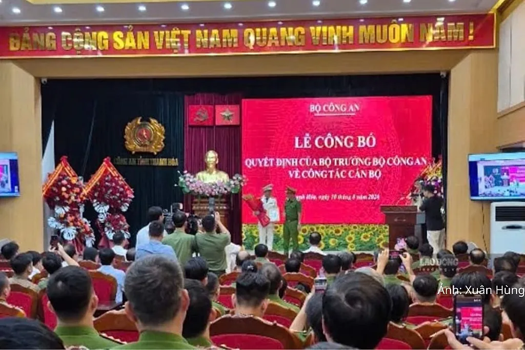 Đại tá Hoàng Quốc Việt làm Giám đốc Công an tỉnh Thanh Hóa
