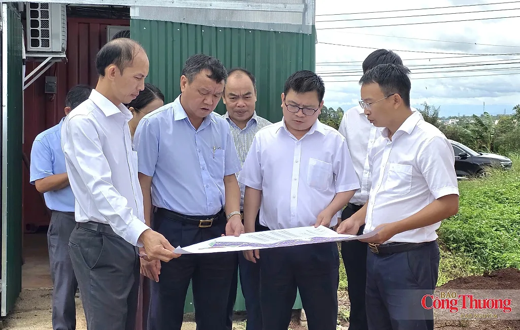 Thứ trưởng Bộ Công Thương Trương Thanh Hoài làm việc với tỉnh Đắk Lắk