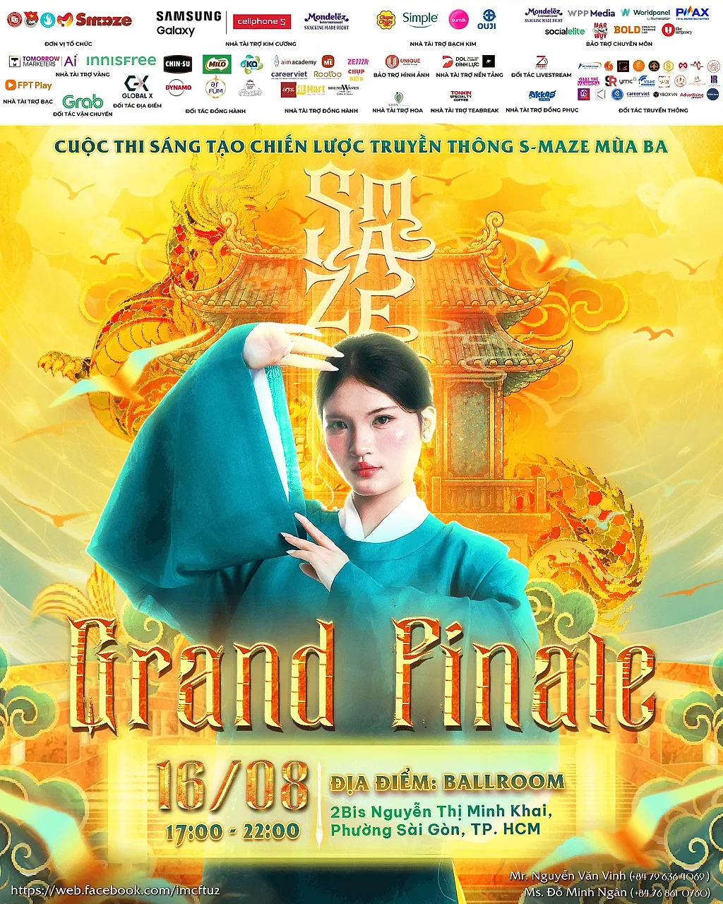S-MAZE 2026 mở đăng ký tham dự đêm chung kết Grand Finale — Trường Đại học Ngoại thương cơ sở II