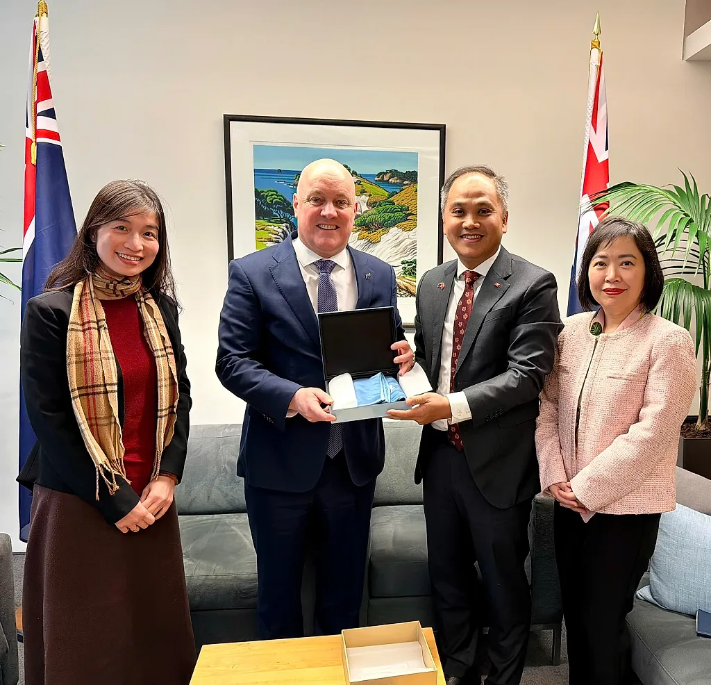 Đưa hợp tác kinh tế, thương mại Việt Nam - New Zealand lên tầm cao mới