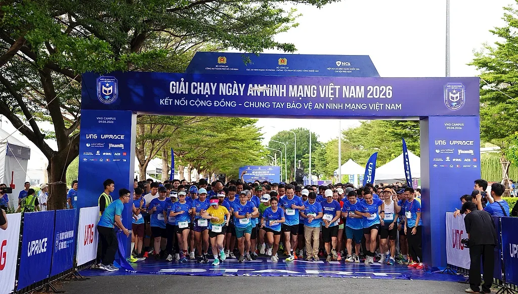 Hơn 1.000 vận động viên dự Giải chạy Ngày An ninh mạng Việt Nam 2026
