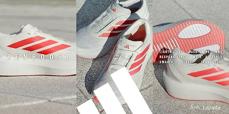 Lazada cùng Adidas độc quyền ra mắt giày chạy bộ ZENBOOST toàn khu vực