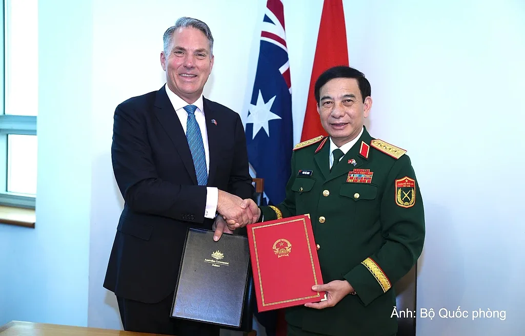 Mở ra giai đoạn phát triển mới hợp tác quốc phòng Việt Nam - Australia
