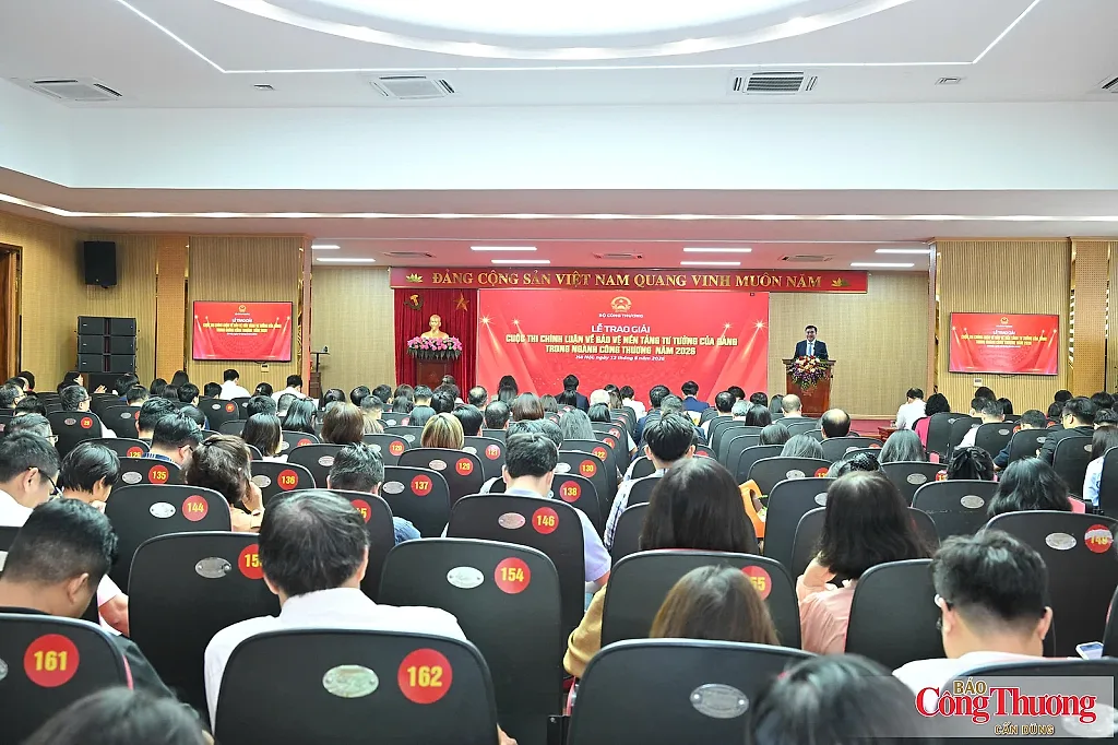 Lễ trao giải Cuộc thi bảo vệ nền tảng tư tưởng của Đảng trong ngành Công Thương