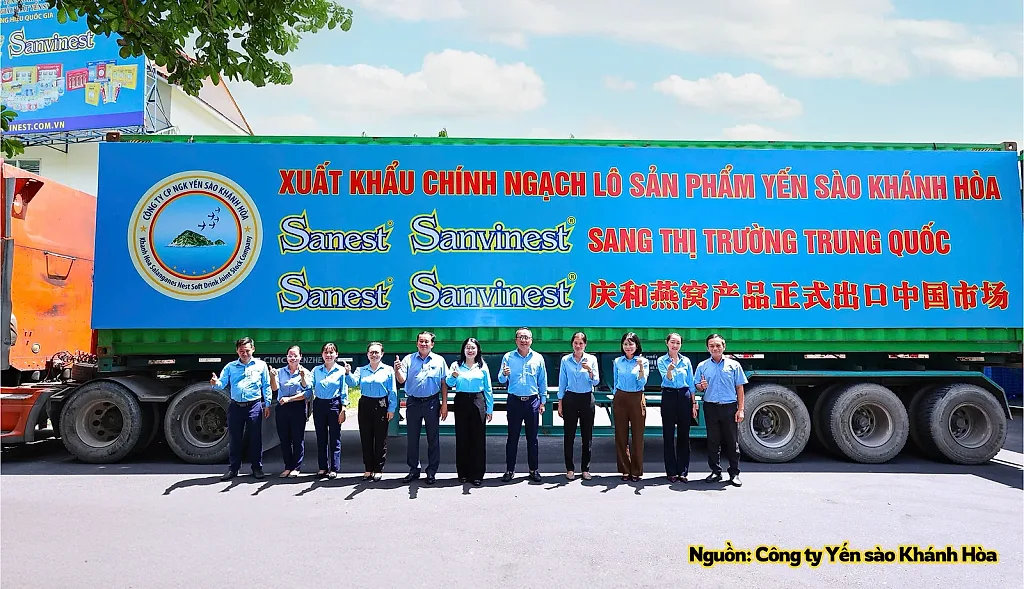 Yến sào Khánh Hòa xuất khẩu hơn 1 triệu USD trong 7 tháng