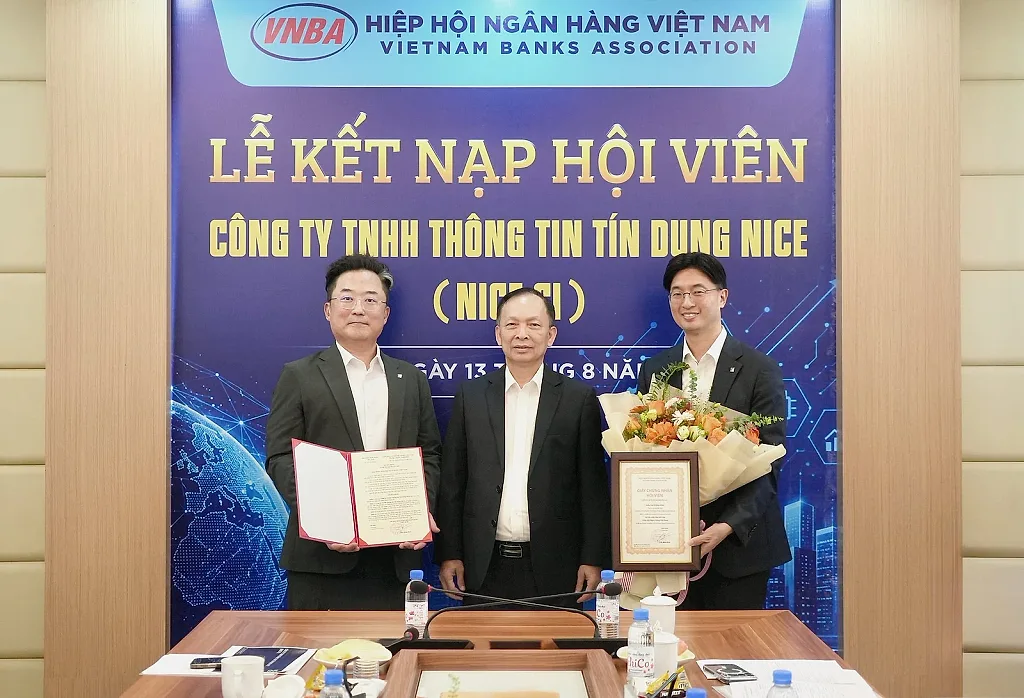 NICE CI trở thành hội viên liên kết của Hiệp hội Ngân hàng Việt Nam
