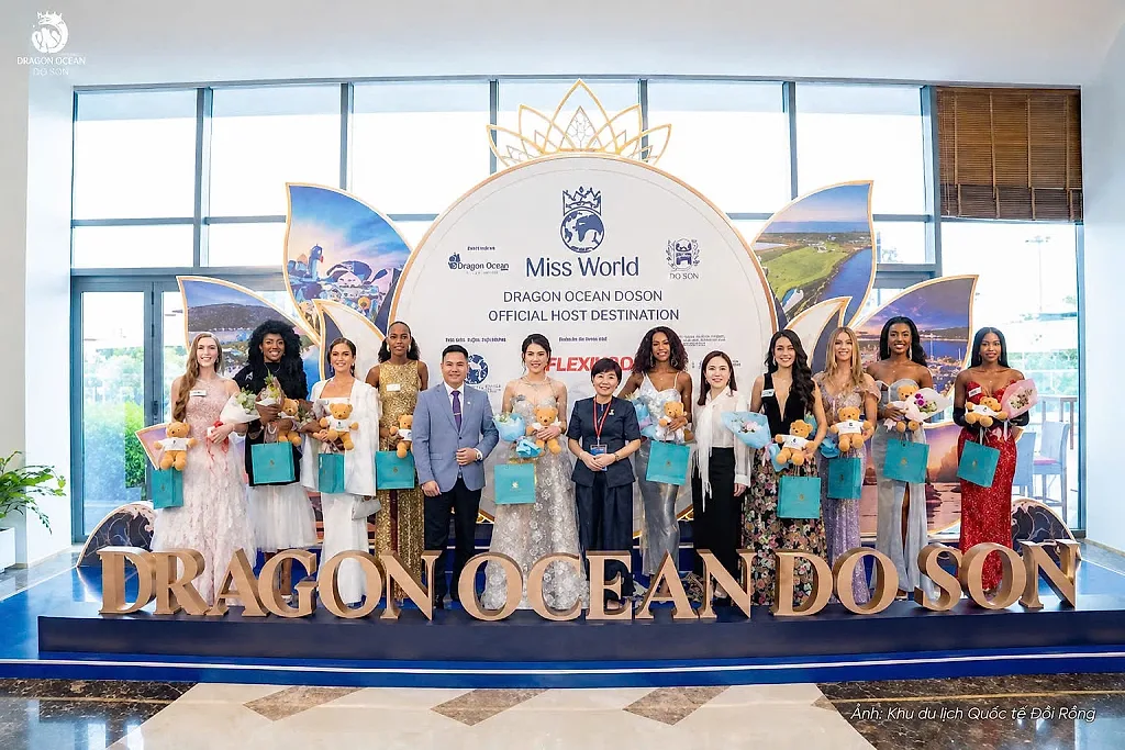 Gần 120 thí sinh Miss World 2026 'đổ bộ' Khu du lịch Quốc tế Đồi Rồng