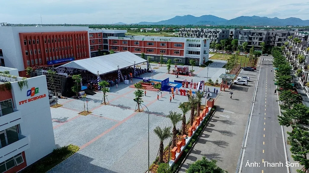 Trường liên cấp FPT Vinh tại Eco Central Park đi vào hoạt động