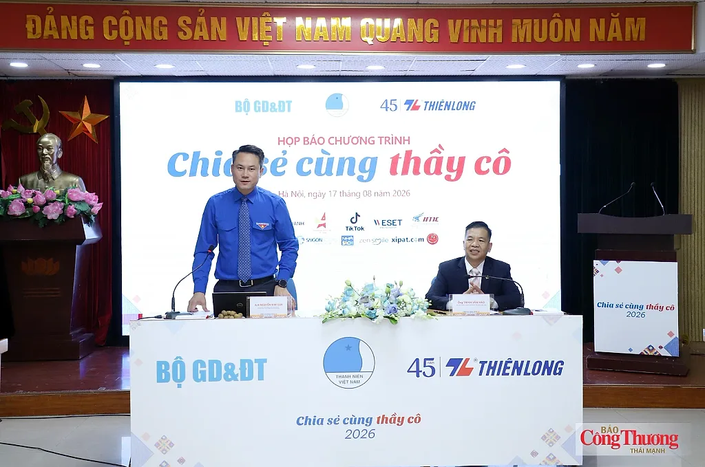 'Chia sẻ cùng thầy cô' năm 2026: Tiếp sức sự nghiệp 'trồng người'
