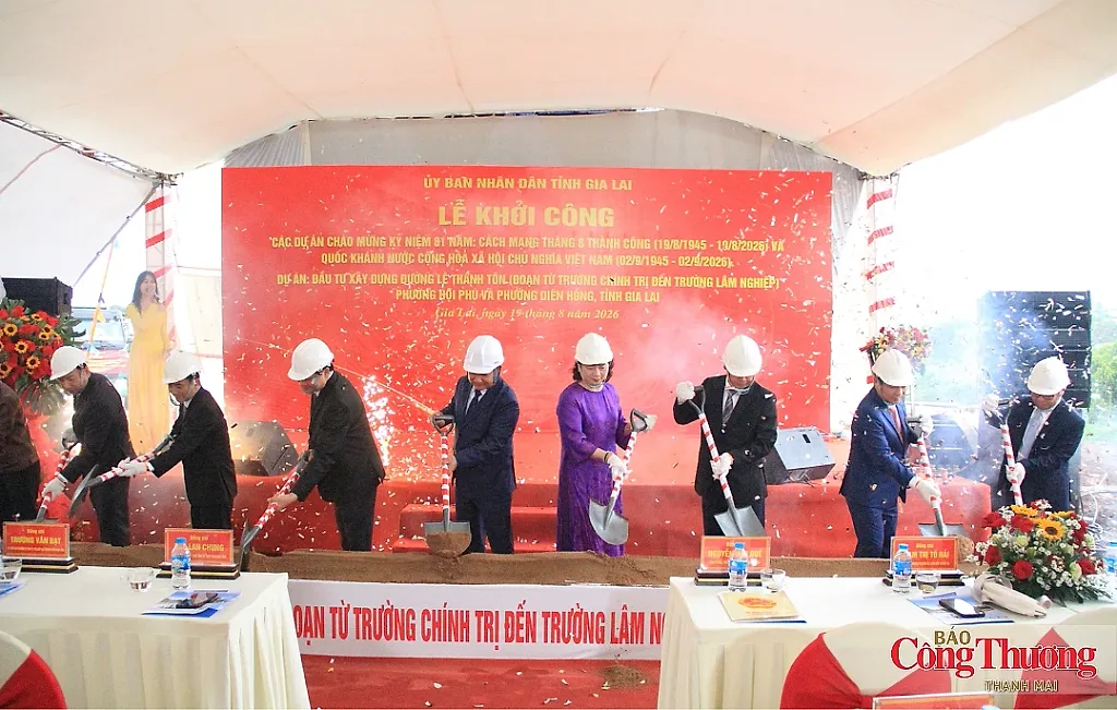 Gia Lai khởi công đường 160 tỷ đồng, mở không gian phát triển Pleiku