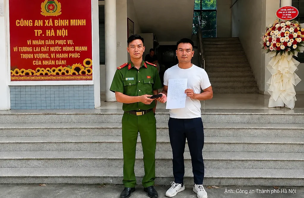 Những lá thư cảm ơn và hình ảnh đẹp chiến sĩ Công an Thủ đô