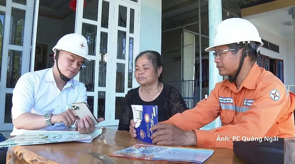 PC Quảng Ngãi đẩy mạnh tuyên truyền sử dụng điện tiết kiệm, an toàn