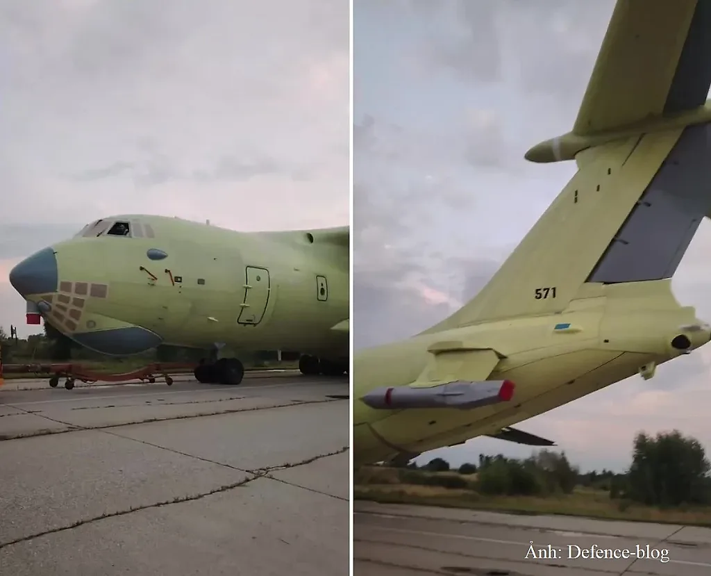 Nga hé lộ ‘trạm xăng trên không’ Il-78MK-90A
