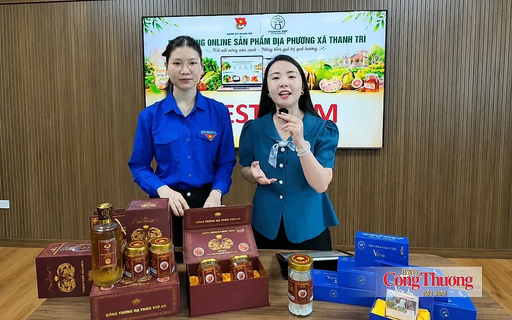 Hà Nội: Đẩy mạnh livestream đưa sản phẩm địa phương lên môi trường số