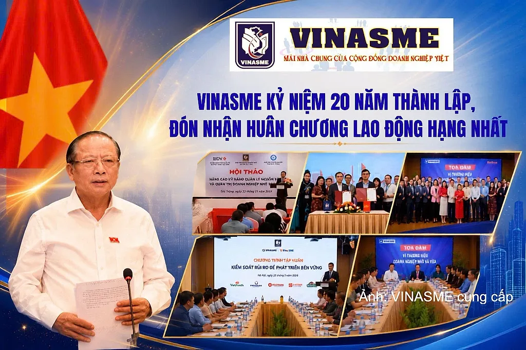 VINASME: 20 năm kết nối, đồng hành cùng doanh nghiệp nhỏ và vừa