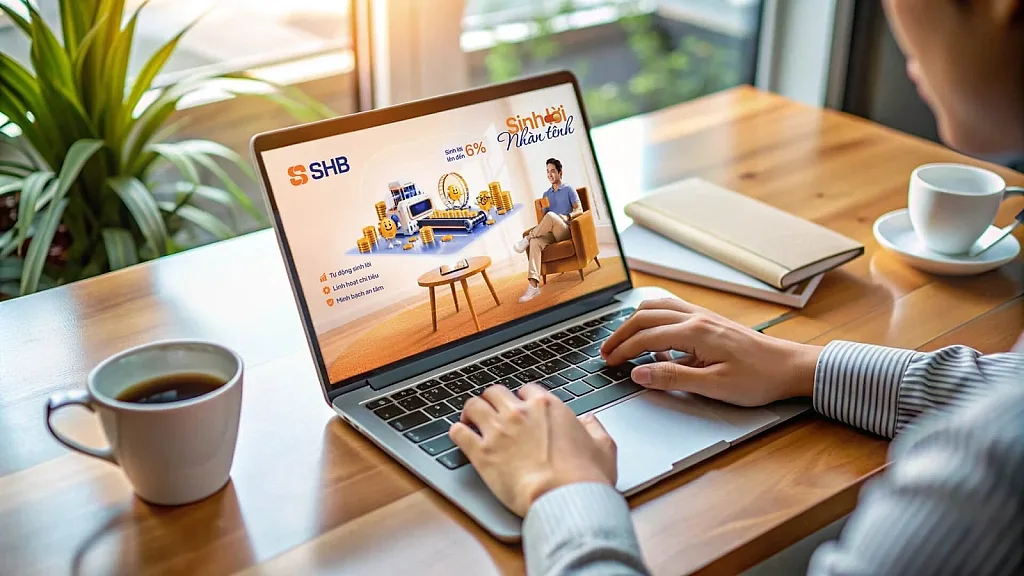 SHB SAHA giúp tối ưu tiền nhàn rỗi trong tài khoản