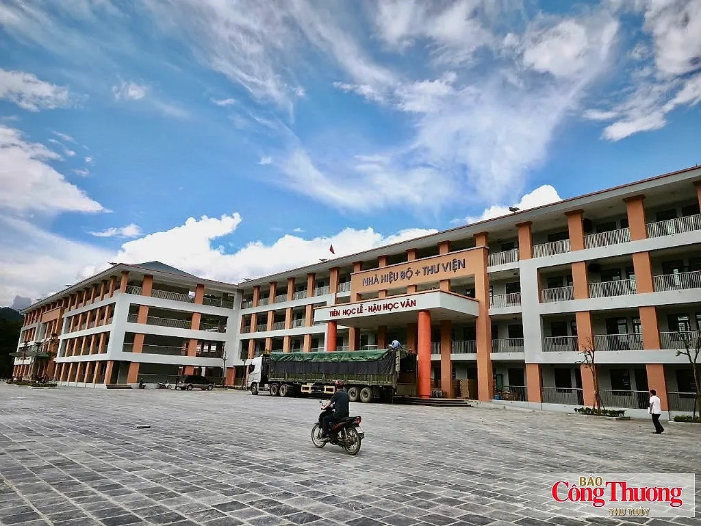Lai Châu: Những ngôi trường nội trú liên cấp sẵn sàng đón năm học mới