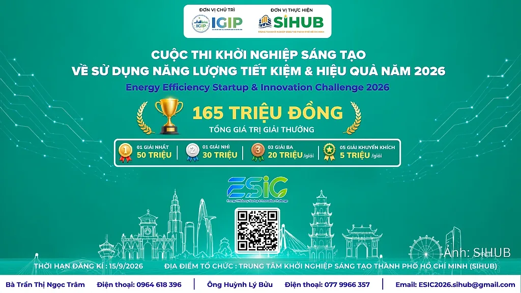 ESIC 2026 tìm kiếm giải pháp đổi mới sáng tạo trong sử dụng năng lượng