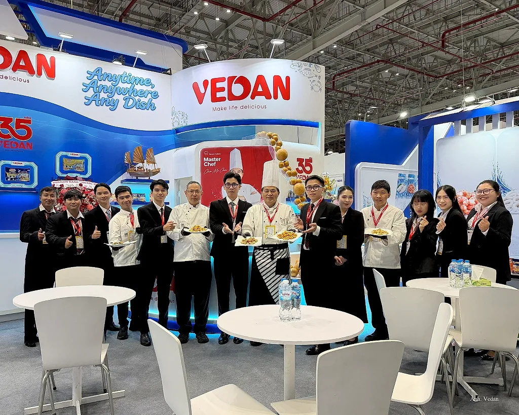 Vedan Việt Nam ghi dấu ấn 35 năm phát triển tại Vietfish 2026