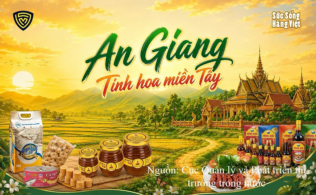 Sức sống hàng Việt đưa đặc sản An Giang đến Hà Nội — Cục Quản lý và Phát triển thị trường trong nước