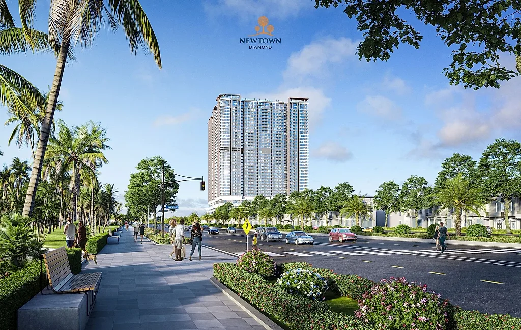 Newtown Diamond: Hệ sinh thái nghỉ dưỡng mở rộng giá trị khai thác