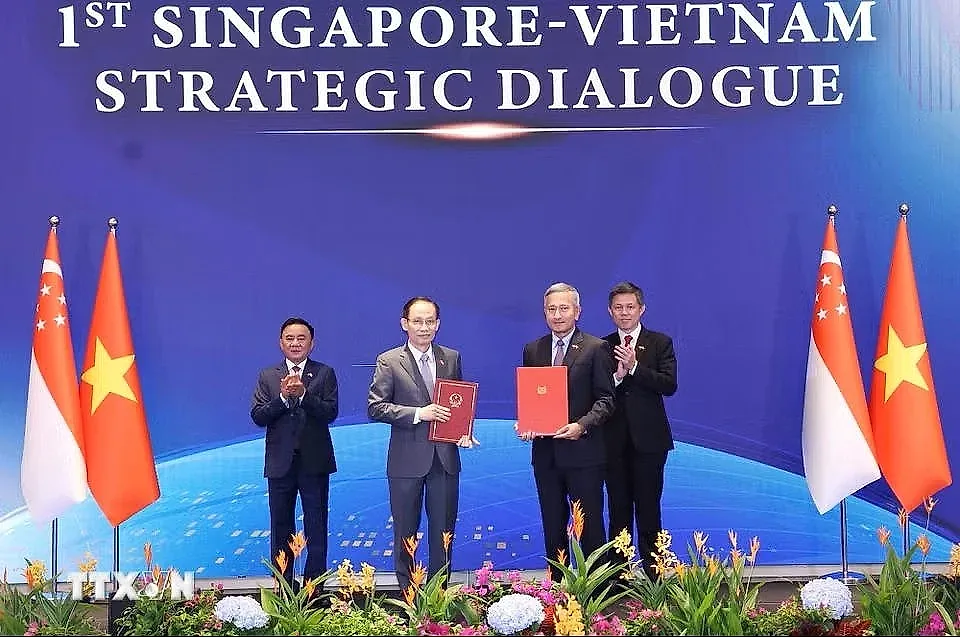 Tuyên bố chung Việt Nam - Singapore về Chiến lược Kết nối công nghệ