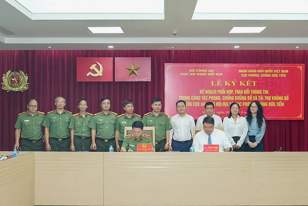 Bộ Công an và Ngân hàng Nhà nước phối hợp phòng, chống rửa tiền, tài trợ khủng bố