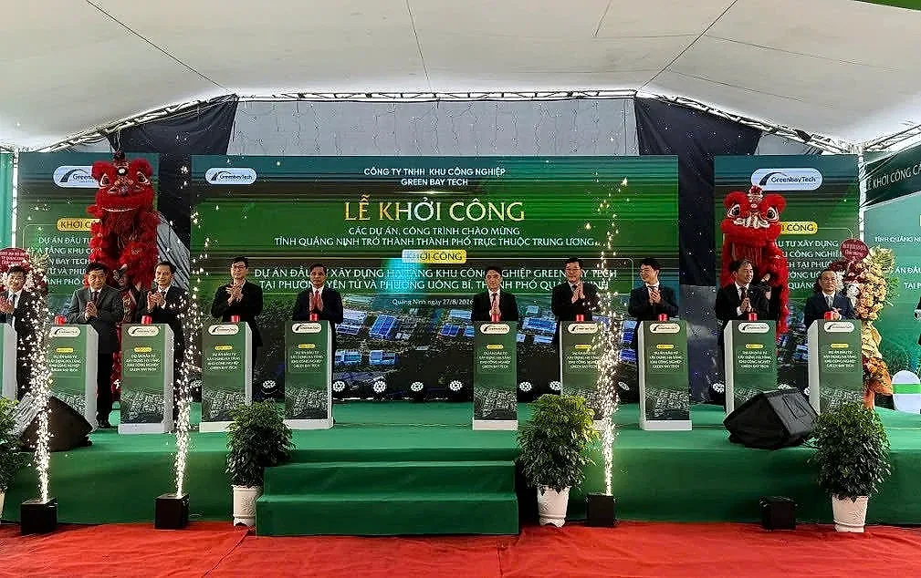 Quảng Ninh khởi công dự án Khu công nghiệp 5.700 tỷ đồng, đón dòng vốn FDI công nghệ cao