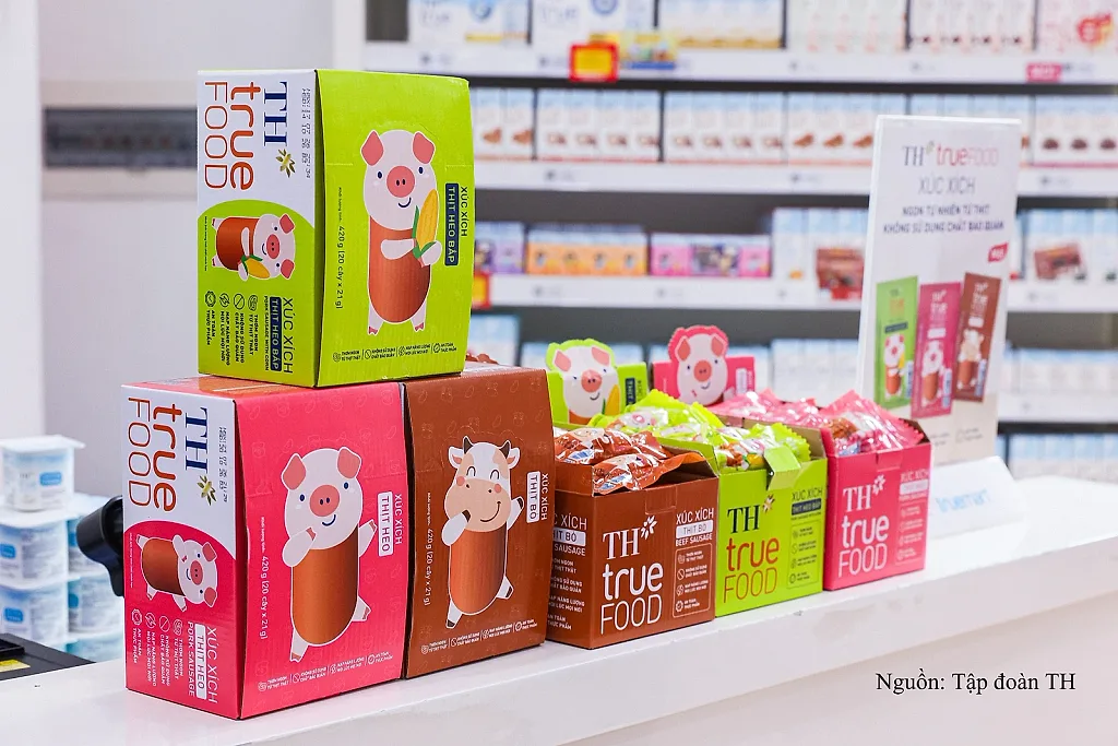 TH True FOOD ra mắt xúc xích tiệt trùng mới