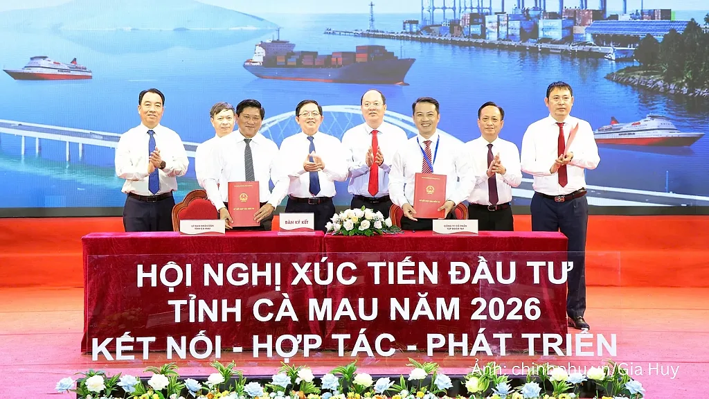 Cà Mau: Đón dòng vốn hơn 40.000 tỷ đồng, hướng tới cực tăng trưởng mới