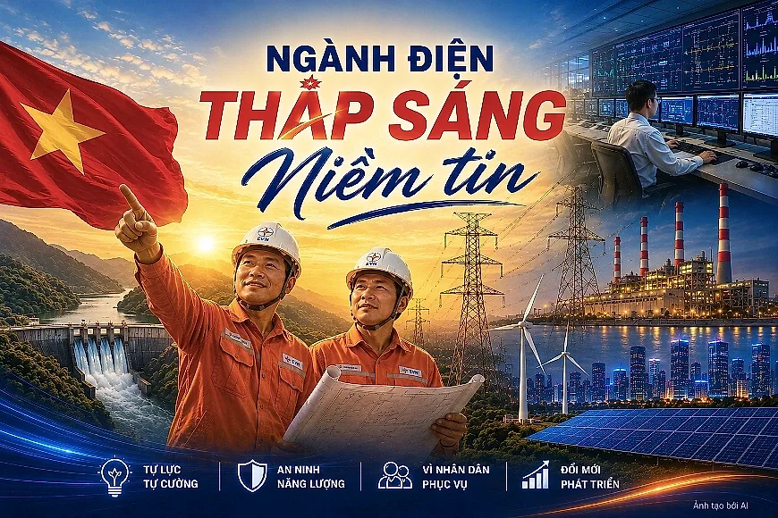 Ngành điện thắp sáng niềm tin, vun đắp nội lực quốc gia