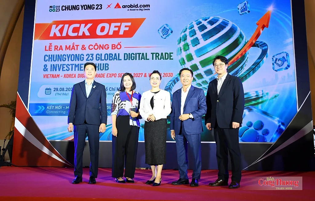 CHUNGYONG23 ra mắt hệ sinh thái xúc tiến thương mại số Việt - Hàn