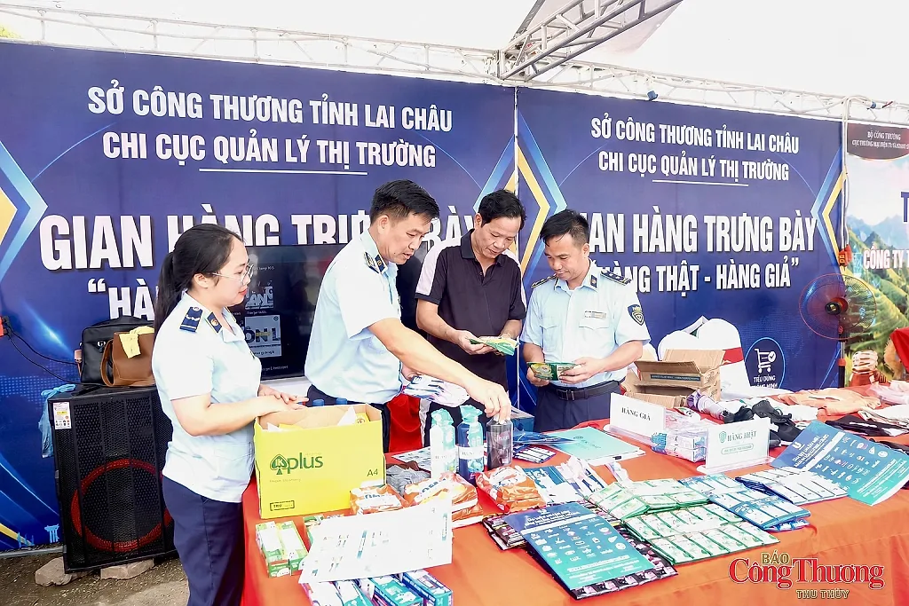Gian hàng thật - giả: Trang bị kỹ năng bảo vệ người tiêu dùng Lai Châu