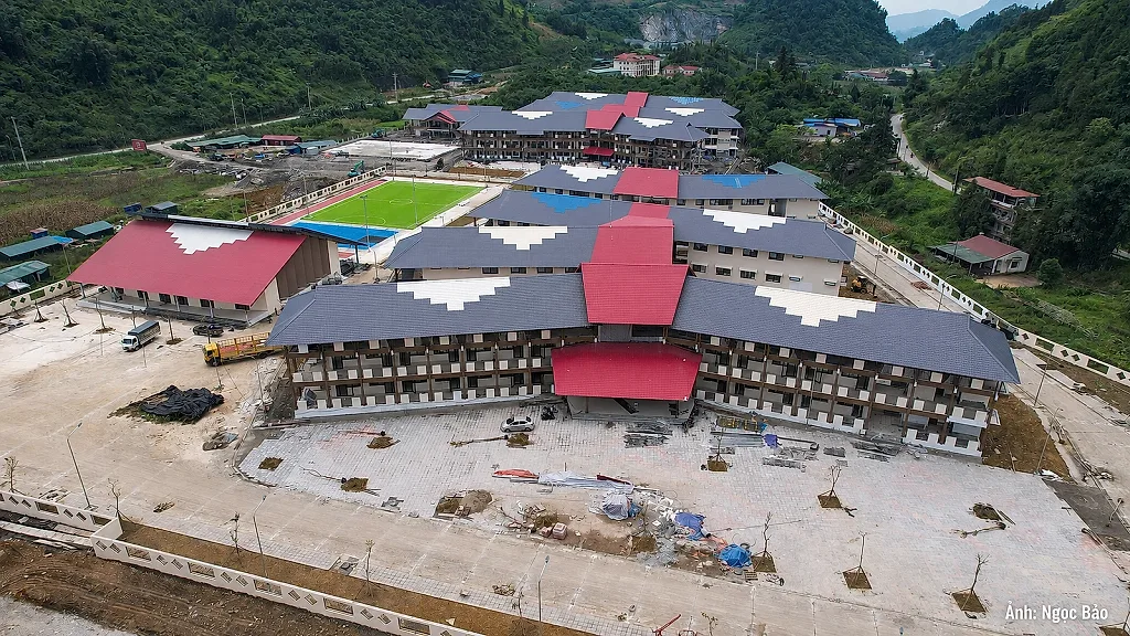Lào Cai: Trường nội trú mới sãn sàng, bảo đảm điều kiện học tập cho học sinh vùng biên