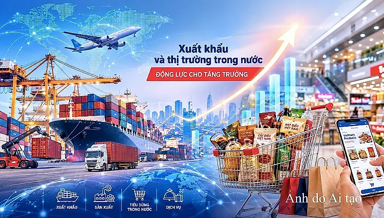 Hai lực kéo mạnh cho tăng trưởng hai con số dài hạn
